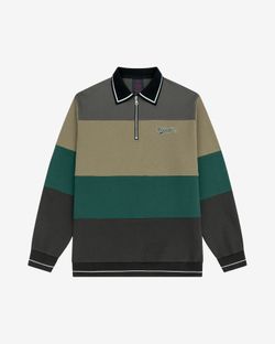 Толстовка Four Stripes серый/коричневый/зеленый/графитовый