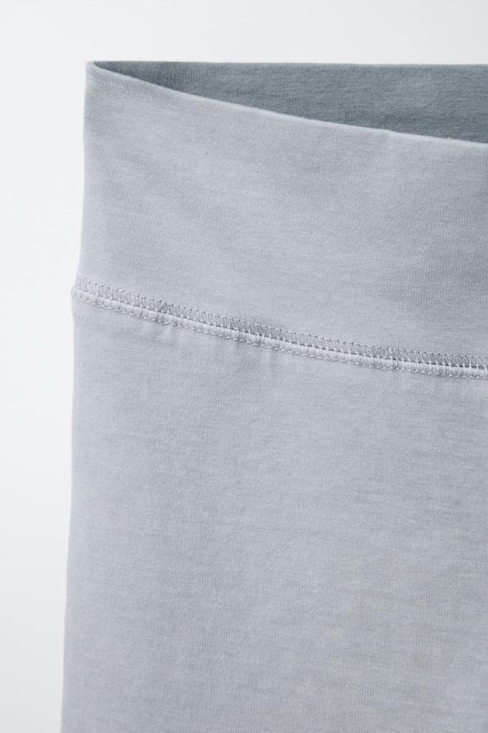 ZARA РАСКЛЕШЕННЫЕ ЛЕГИНСЫ, СВЕТЛО-СЕРЫЙ