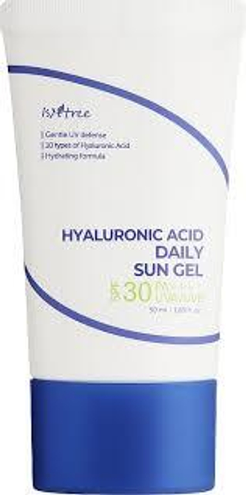 IsNtree Hyaluronic Acid Watery Sun Gel SPF30+ PA++++ - Увлажняющий солнцезащитный гель для лица