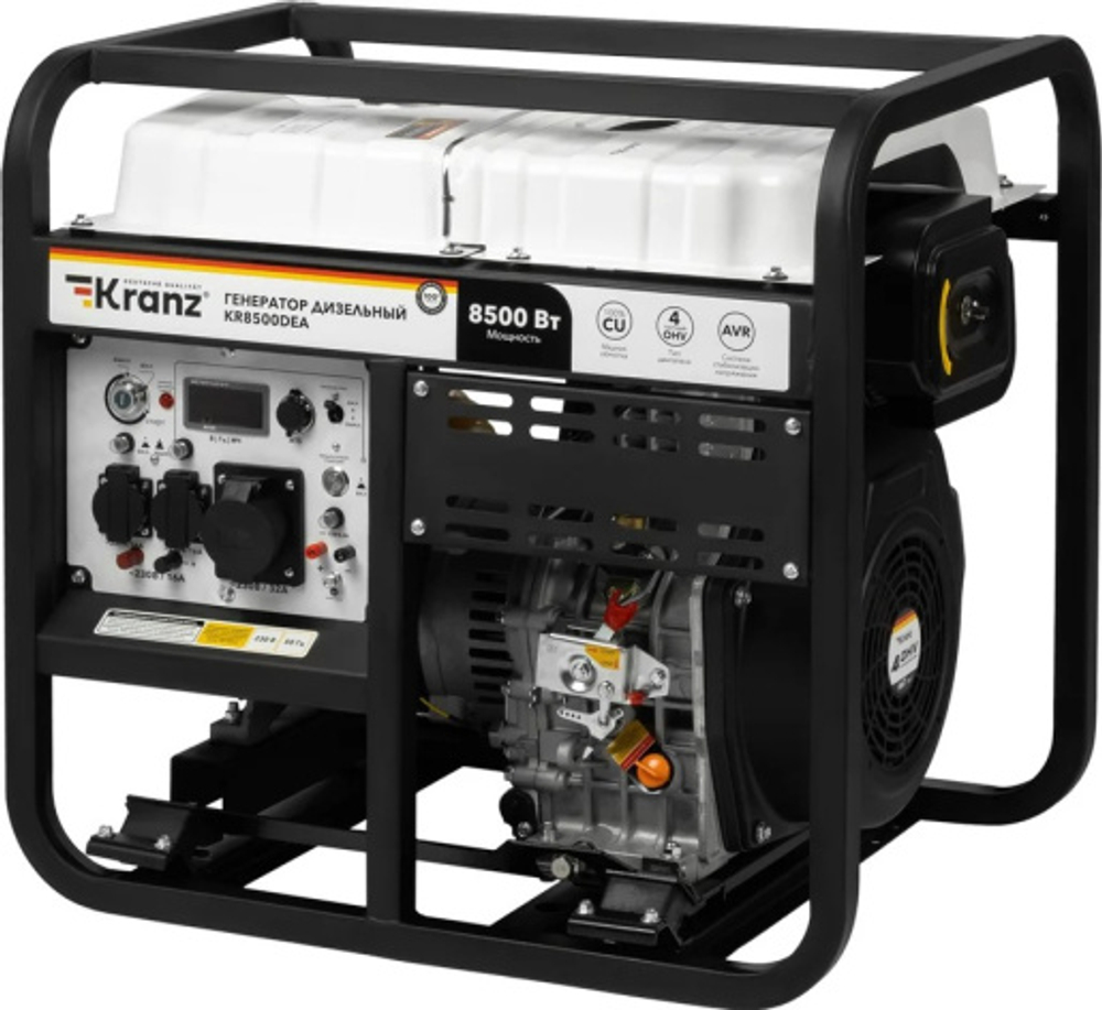 Генератор дизельный KRANZ KR8500DEA