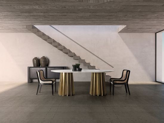 Стол обеденный овальный Lezey 200х100 см Испания