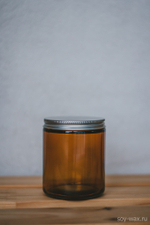 Коричневые банки 270 мл с крышками, 20 шт