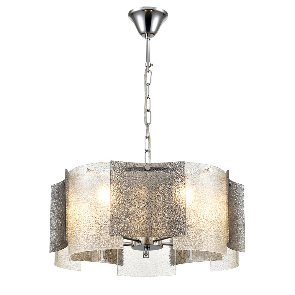 6594/5 MODERNI LN26 204 хром/тонированное стекло, металл/стекло Люстра подвесная E14 5*40W 220V DANDY