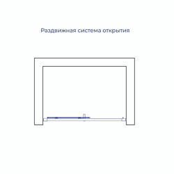 Душевая дверь RGW PA-016 (Прозрачное, 1450)