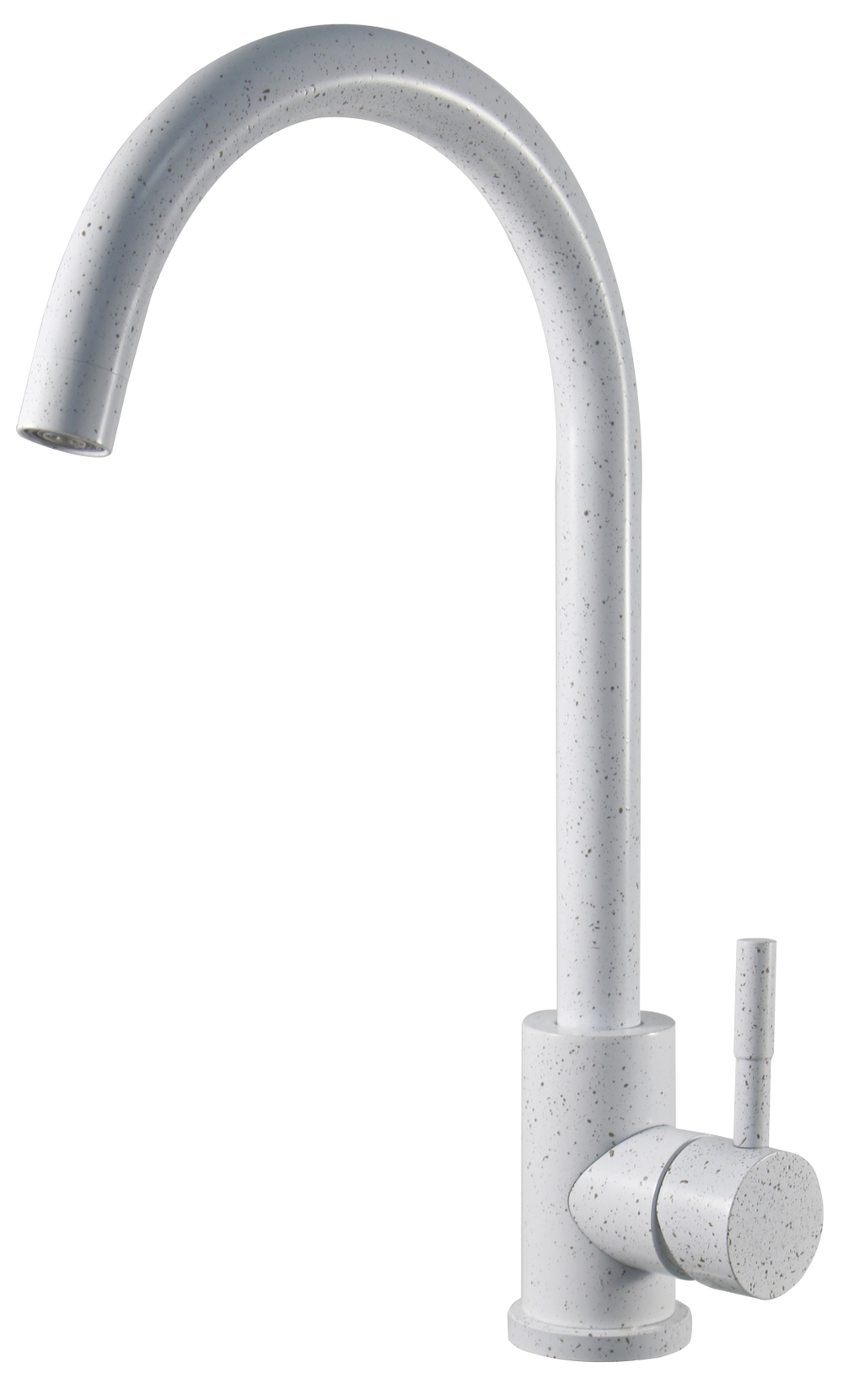 Смеситель ESKO R-излив, для кухни, White, арт. K45 White