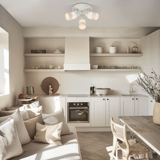 20026/3 / потолочный светильник /   белый с золотом