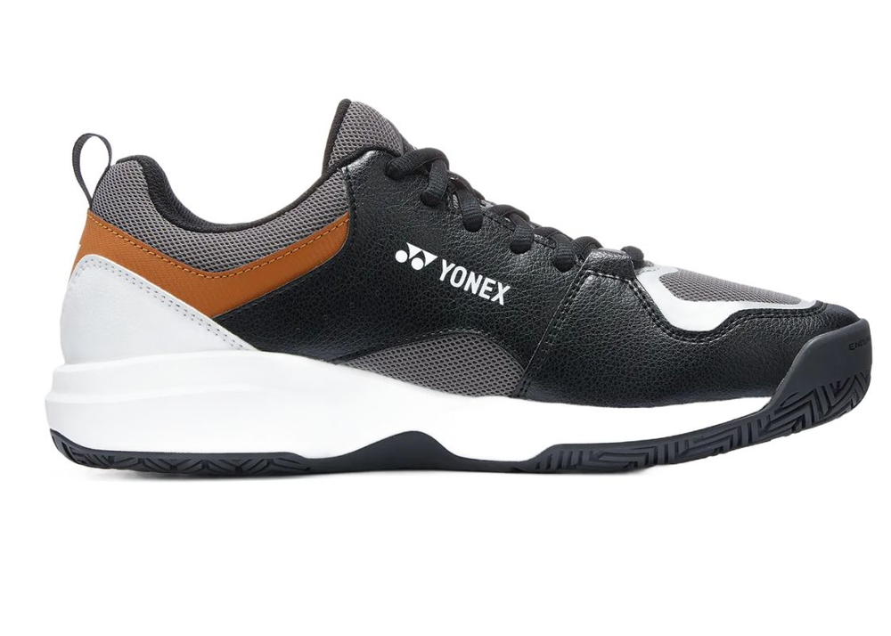 Мужские кроссовки теннисные Yonex Power Cushion Pro-Move Classic Wide - black/brown