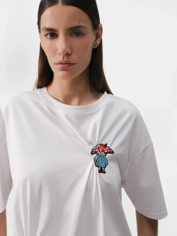 Футболка с аппликациями OLA OLA