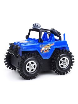 Машинка перевертыш Сила цвет синий (V-144-1)