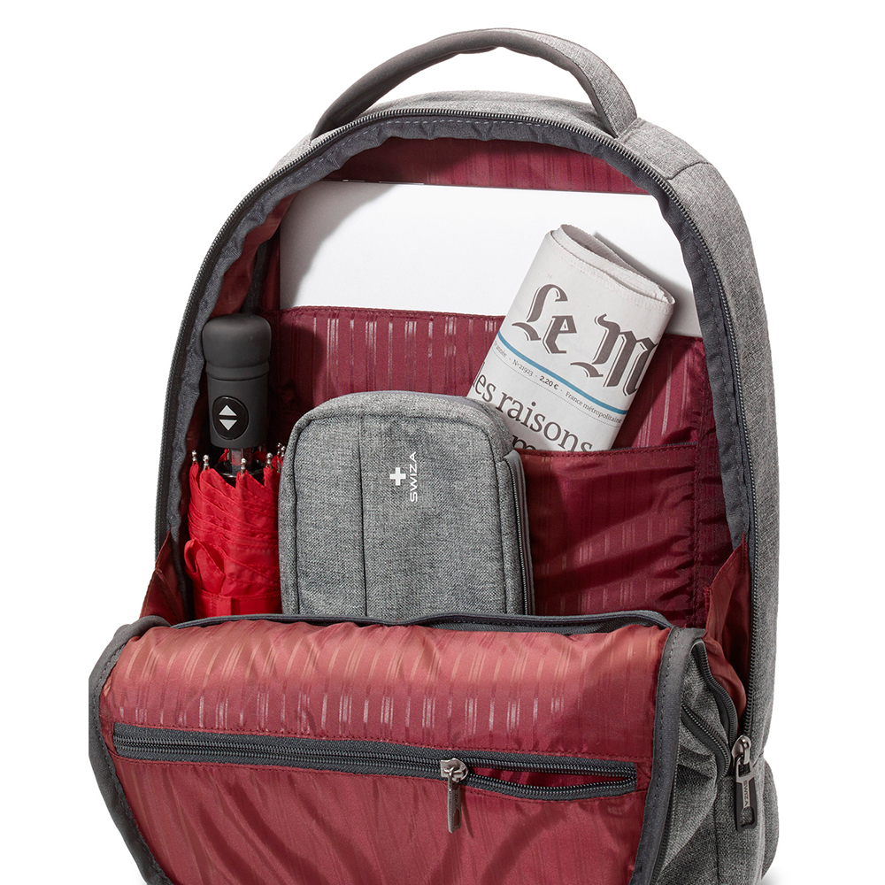 Рюкзак студенческий SWIZA Portas, серый