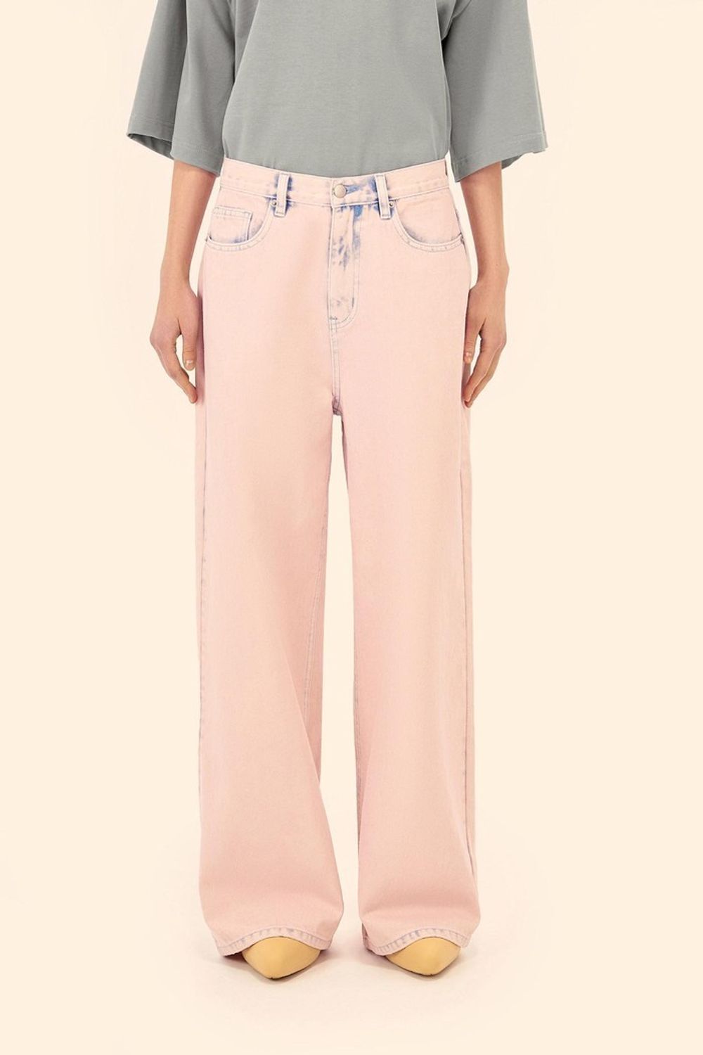 Джинсы (Как у Керри), розовые