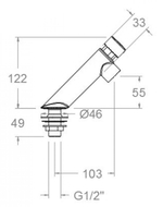 Порционный кран для раковины SOLESTOP 745803