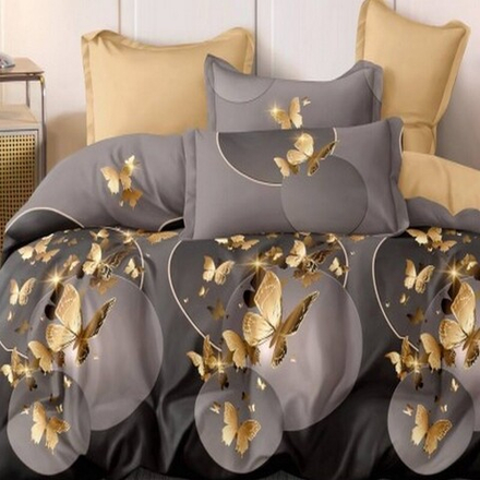 Комплект постельного белья "О. БАТТЕРФЛАЙ", поплин, 100% хлопок, Россия.