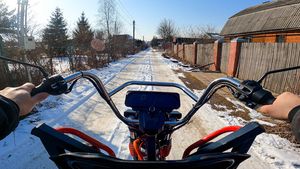 Грузовой электрический трицикл WHITE SIBERIA SIBTRIKE PRO CARGO 2000W (60V/36Ah) - версия 2025 года фото №31