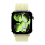 Умные часы Apple Watch Series 11 GPS, 42mm, Silver Aluminium Case with Neon Yellow Sport Loop