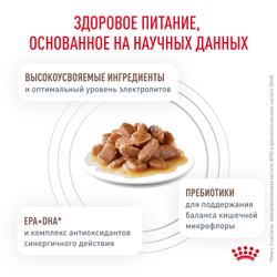 Корм влажный Royal Canin GASTROINTESTINAL (ГАСТРОИНТЕСТИНАЛ) диетический для взрослых кошек при расстройствах пищеварения - 85 гр