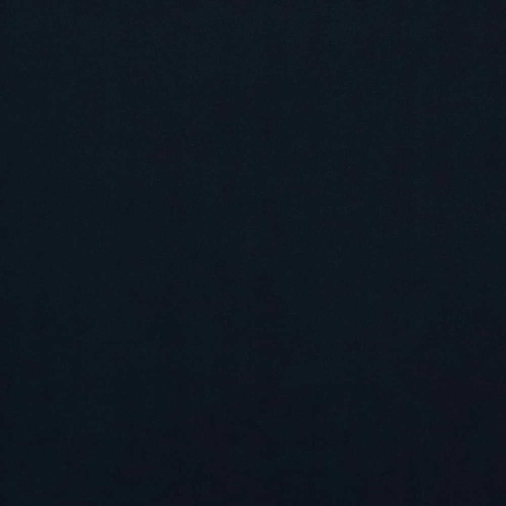 Плотная хлопковая саржа чернильного оттенка