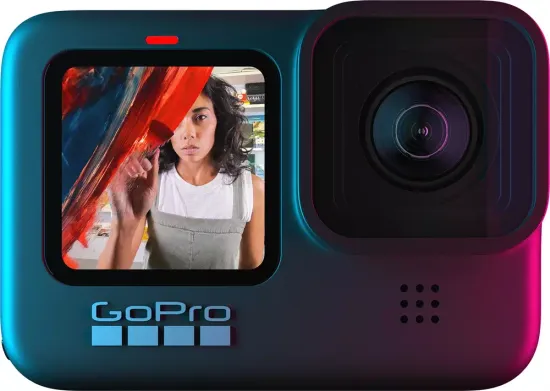 Экшн-камера GoPro HERO9 (CHDHX-901), 23.6МП, 5120x2160, 1720 мА·ч