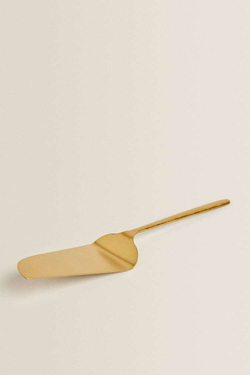 ZARA HOME ЛОПАТКА ИЗ НЕРЖАВЕЮЩЕЙ СТАЛИ, ЗОЛОТОЙ