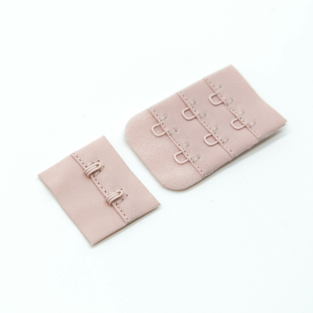 Застежка на крючки и петли (2 ряда), ПУДРА