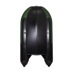 Лодка ПВХ Ривьера Максима 3800 СК зелено-черная