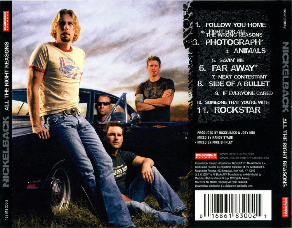 Nickelback / All The Right Reasons (CD)