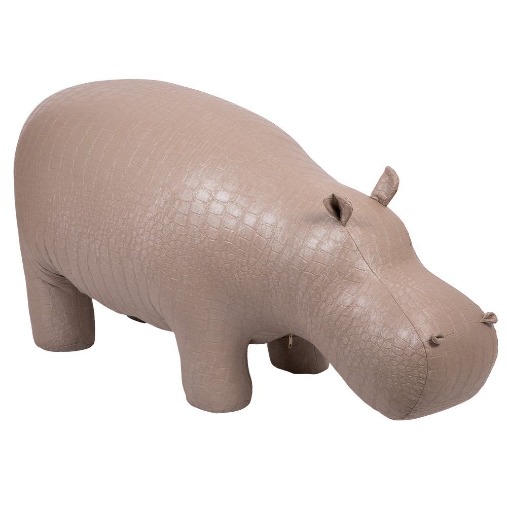 Банкетка Пуф Бегемот Капучино средний