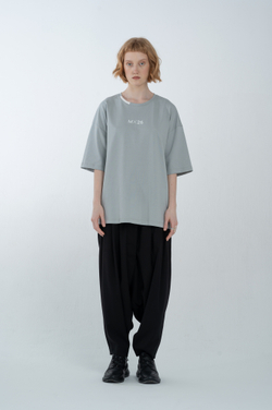 Футболка oversize из плотного трикотажа