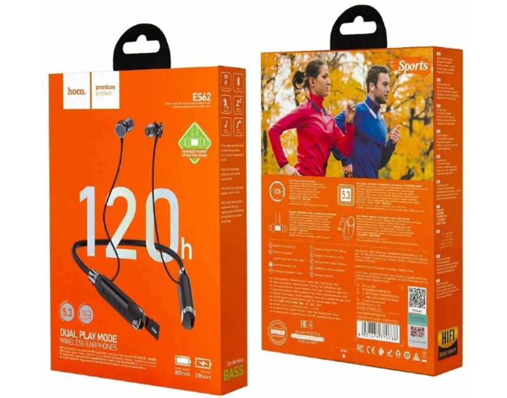 ES62 Pretty neck-hang BT earphones
