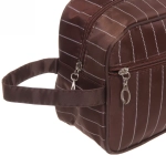 Косметичка «Classic style», цвет коричневый, 25*15*9см