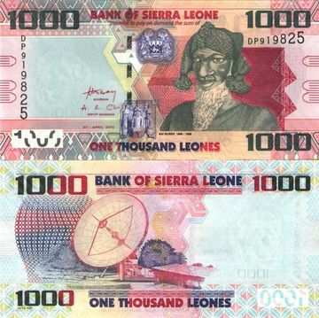 1 000 леоне 2010 Сьерра-Леоне