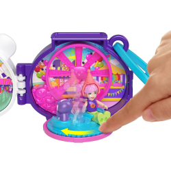 Polly Pocket - PANDA компактный набор с куклой + аксессуары HRD38
