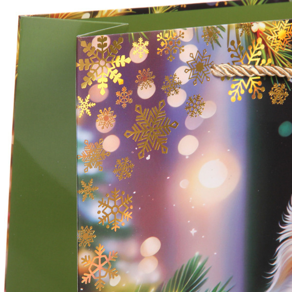 Пакет подарочный «Милые животные» 26*32*10 см, микс