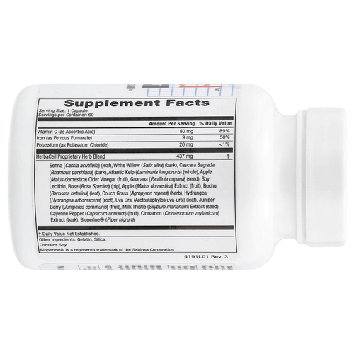 Nutrikel, CelluRid ™, 60 капсул