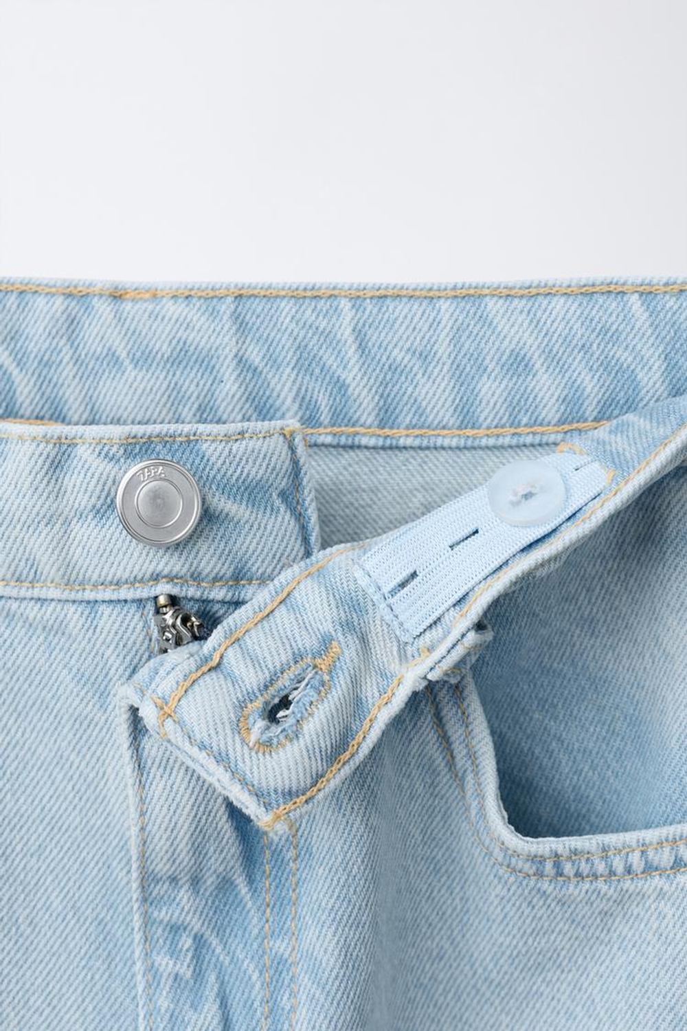 ZARA ДЖИНСЫ БОМБАЧИ, СИНИЙ