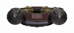 Лодка Таймень NX 3600 НДНД PRO, 3600*1680*465 мм., цвет камуфляж - черный