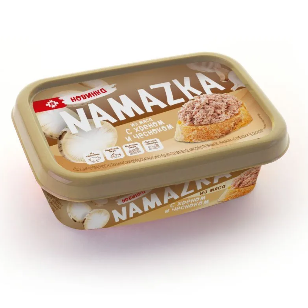 Намазка Namazka БМК из мяса с хреном и чесноком 150 гр