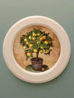 Картина на стену интерьерная на холсте 27 см