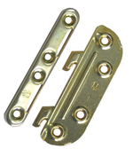 СТЯЖКА КРОВАТНАЯ МЕТАЛЛИСТ МАЛАЯ ЦИНК ЖЕЛТЫЙ