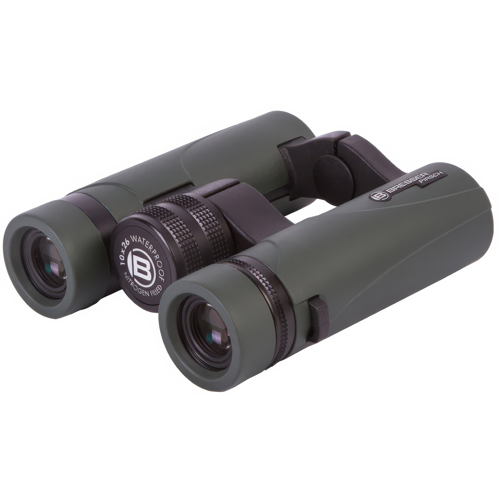 Бинокль Bresser Pirsch 10x26 - Дополнительное антибликовое зеленое покрытие