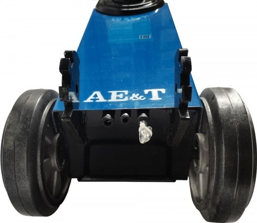 Домкрат пневмо-гидравлический подкатной AE&T HJ-80/40F профессиональный, складной