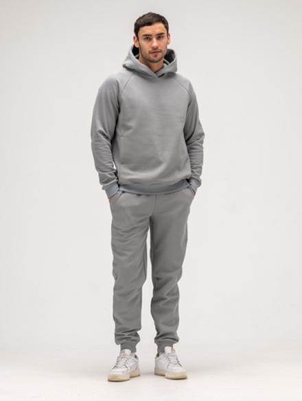Костюм мужской спортивный теплый. Грей