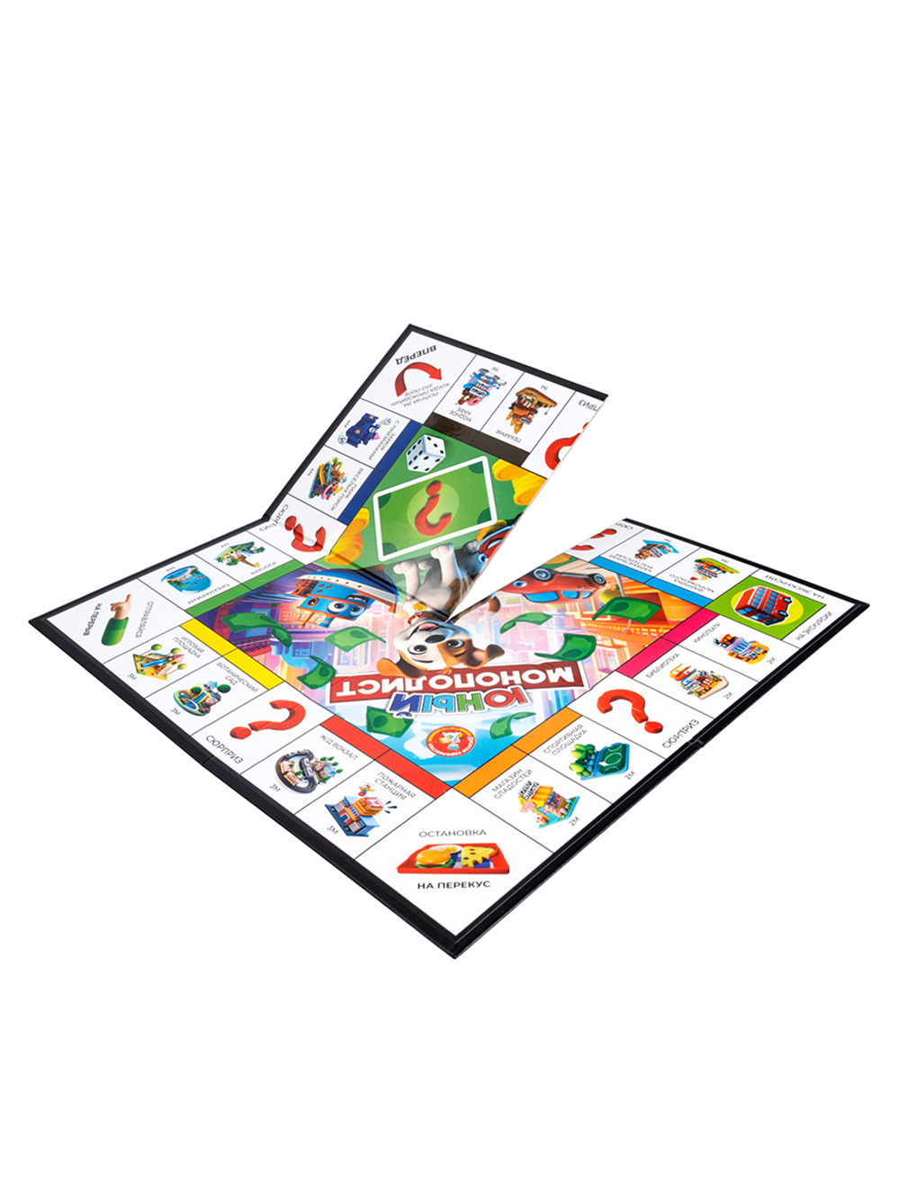 Игра настольная Юный Монополист мини