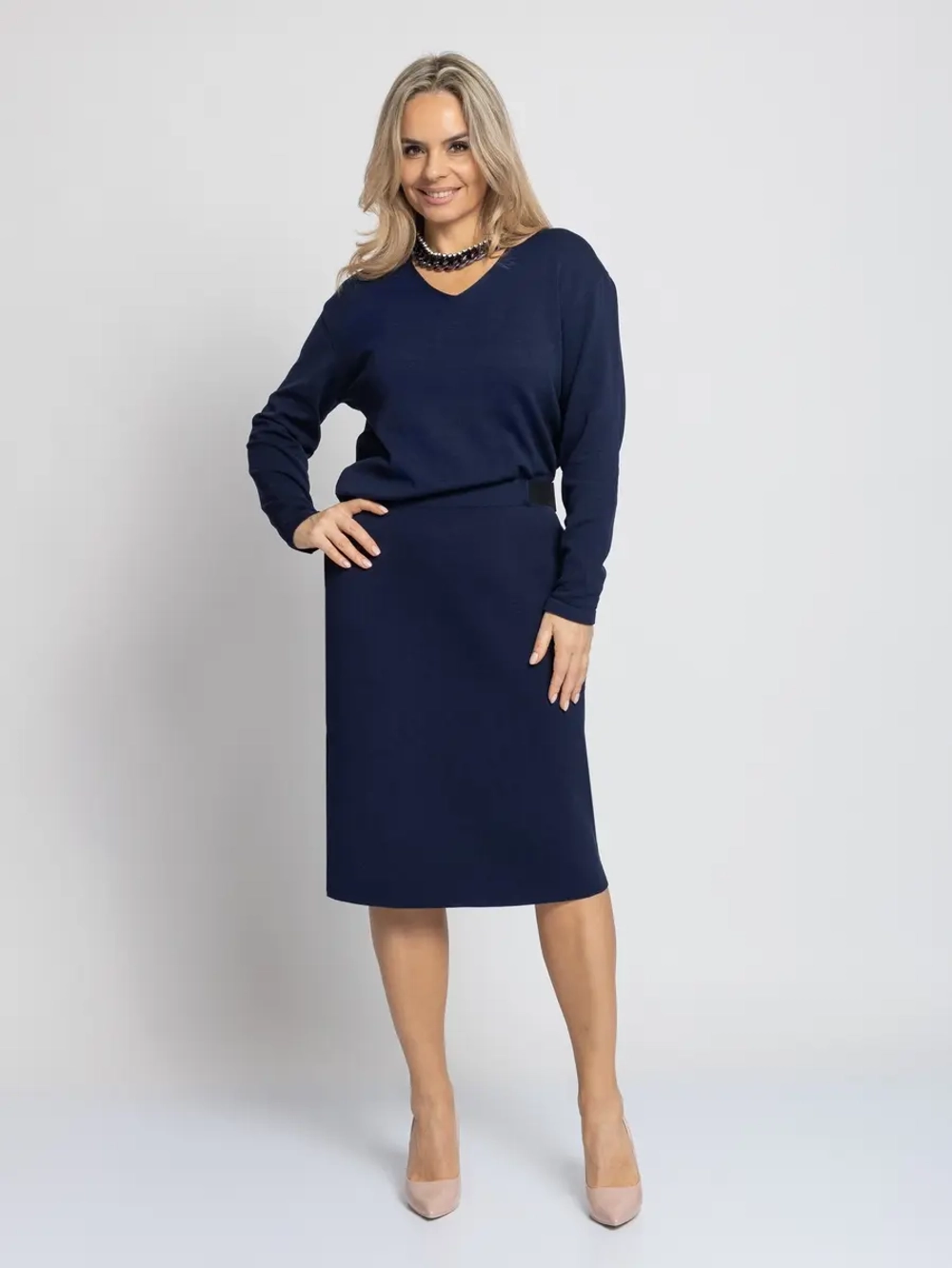 Платье Ф 002/синий