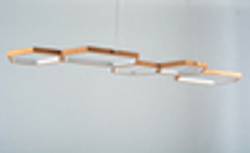 Люстра Honeycombs Brass