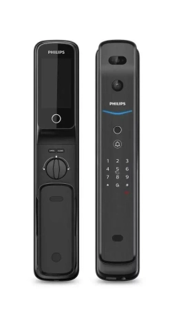 Смарт замок Philips EasyKey DDL709-FVP с технологией распознавания лица и видеоглазком