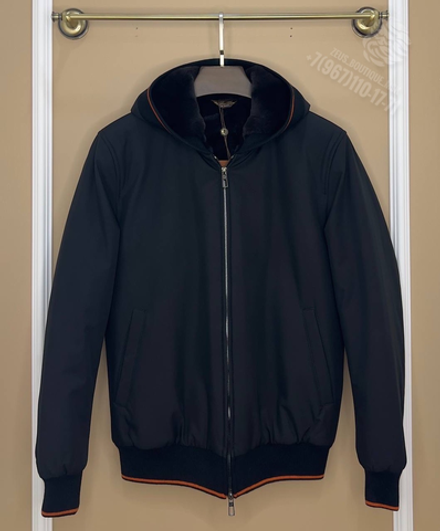 Бомбер с мехом Loro Piana