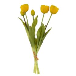 GAEM Цветы искусственные "Букет Тюльпанов" (Real Touch), L12 W11 H38 см