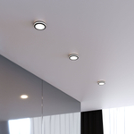 Встраиваемый светодиодный светильник Elektrostandard Aster DSKR80 5W 3300K чёрный