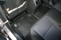 Коврики Standard, 3D в салон HYUNDAI Tucson, 2015- , 4 шт. (полиуретан, чёрные) Element.CARHYN00001